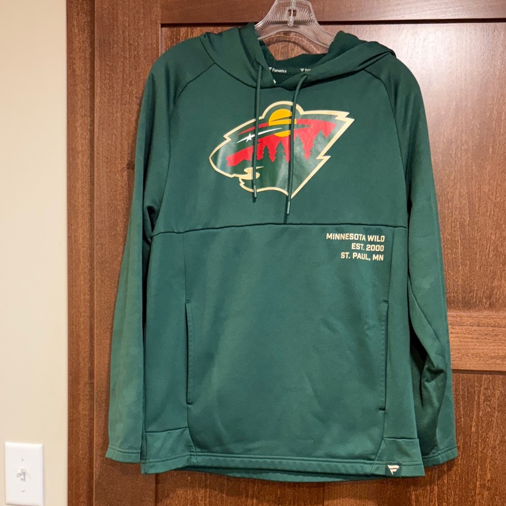 Fanatics Green Minnesota Wild Hoodie